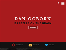 Tablet Screenshot of danogborn.com